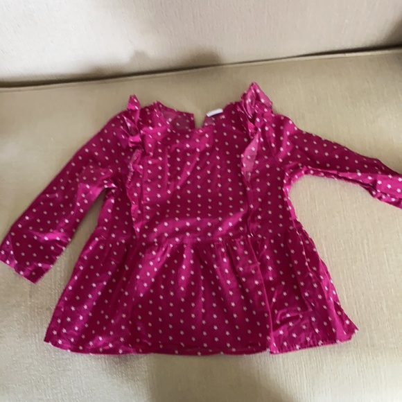 2 small Girls long sleeve shirts - Picture 3 of 8